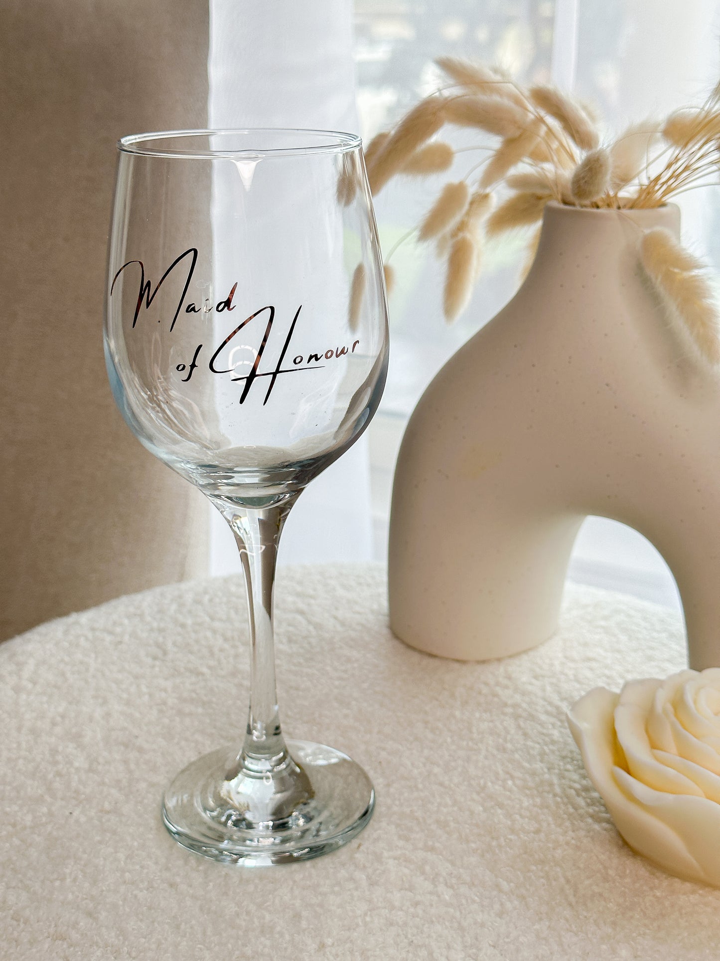 Bridal Party Glass