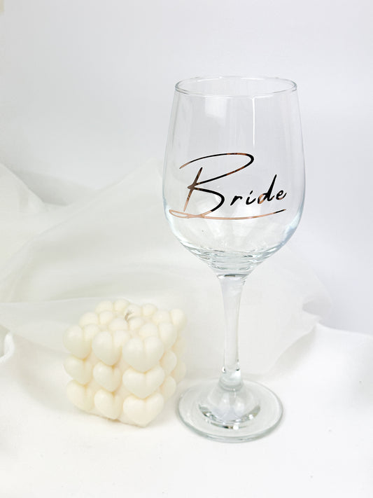 Decor Candle + Wine Glass Package