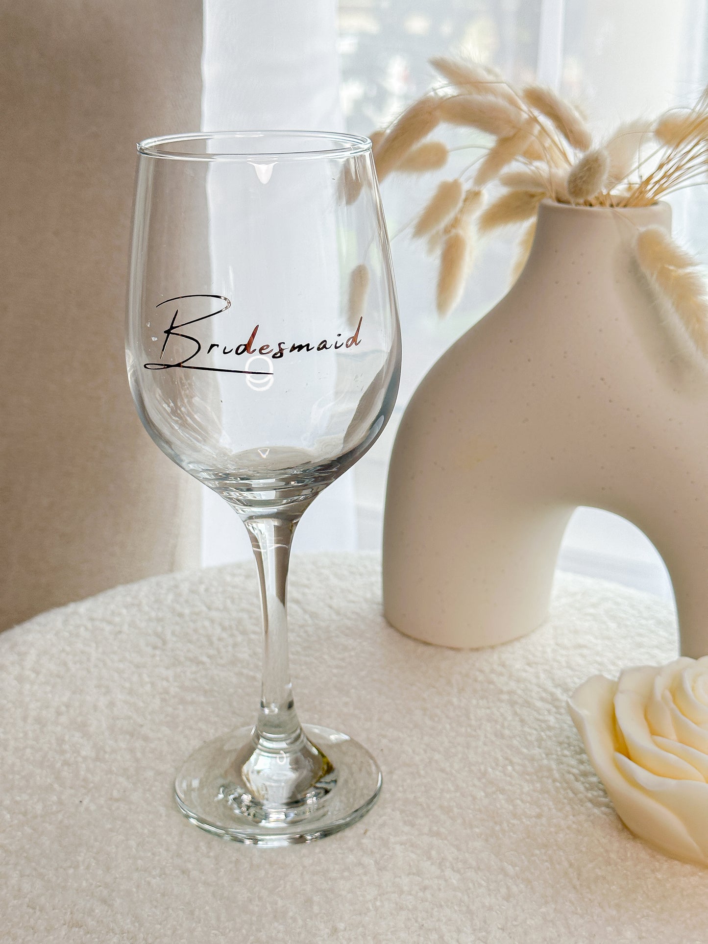 Bridal Party Glass