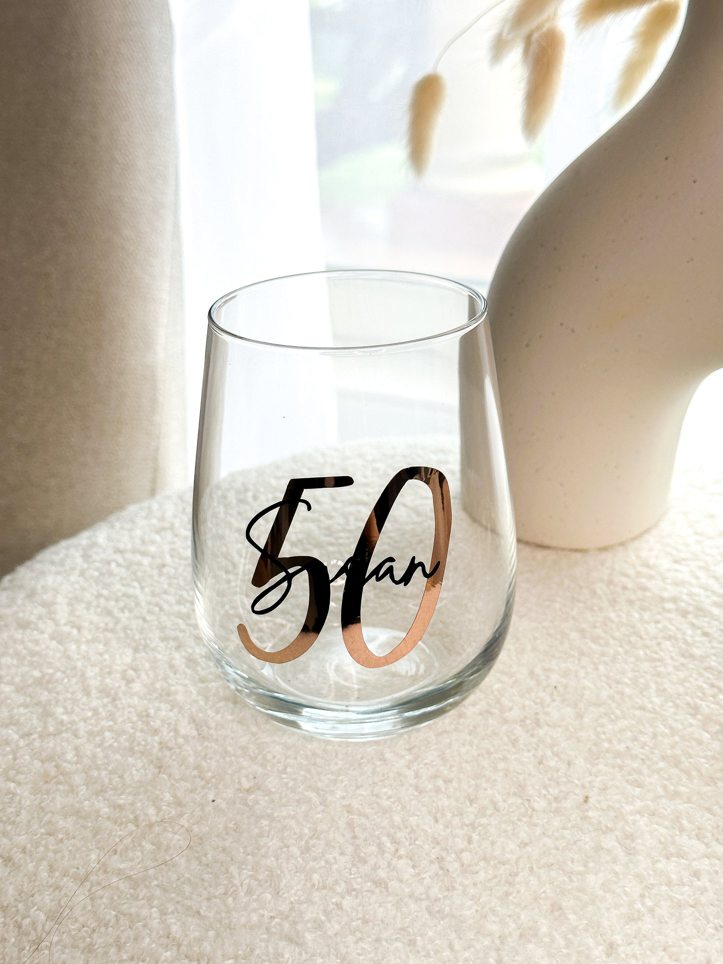 Birthday Personalised Glass