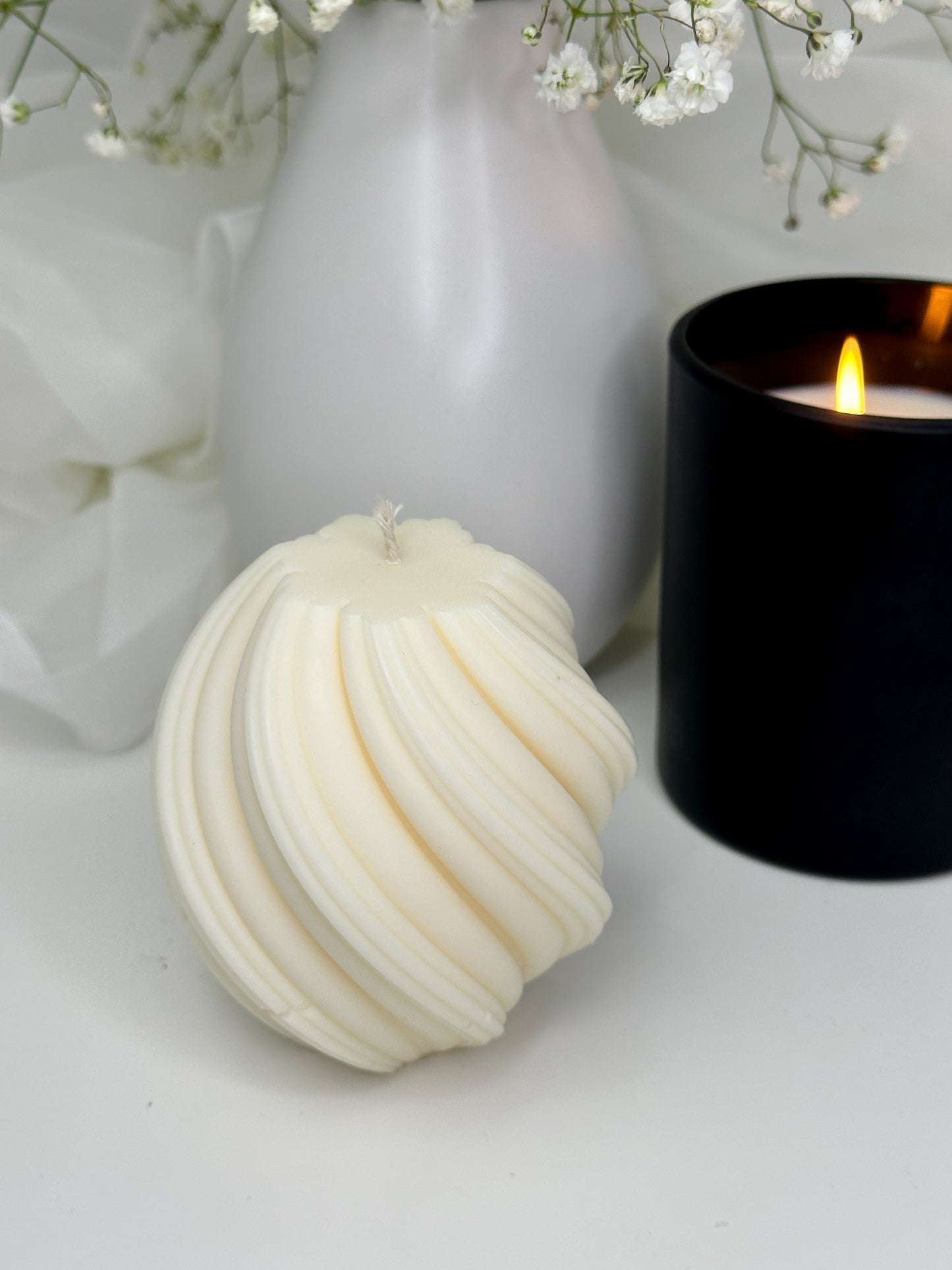 Swirl Candle