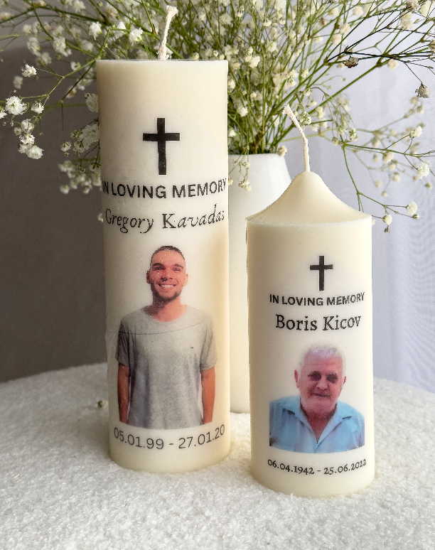 Memorial Pillar Candle