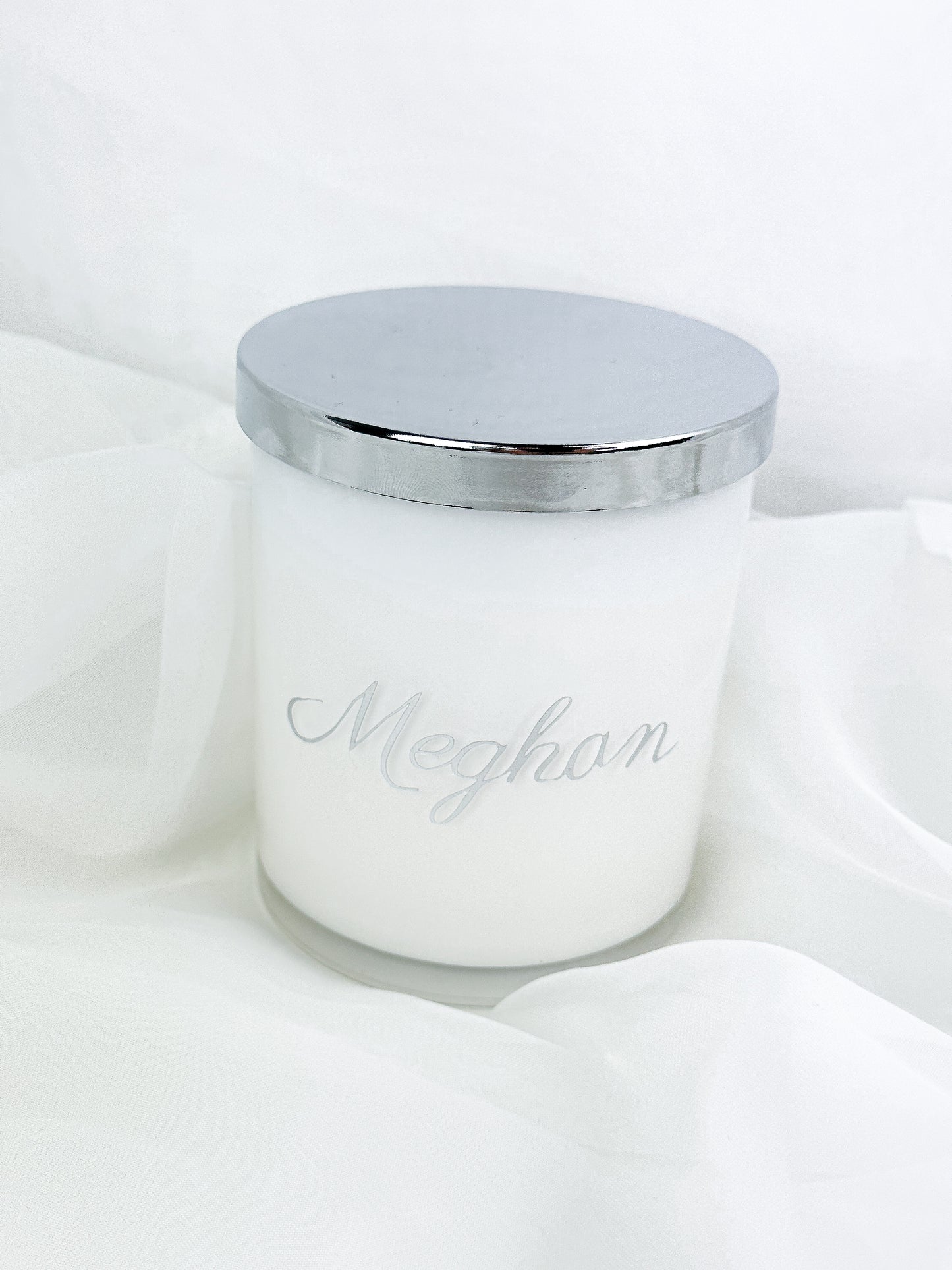 Personalised Candle- White